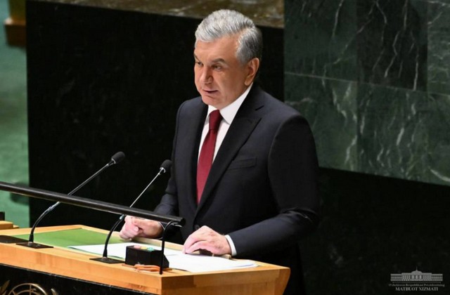 Выступление Президента Республики Узбекистан Шавката Мирзиёева на 78-й сессии Генеральной Ассамблеи Организации Объединенных Наций