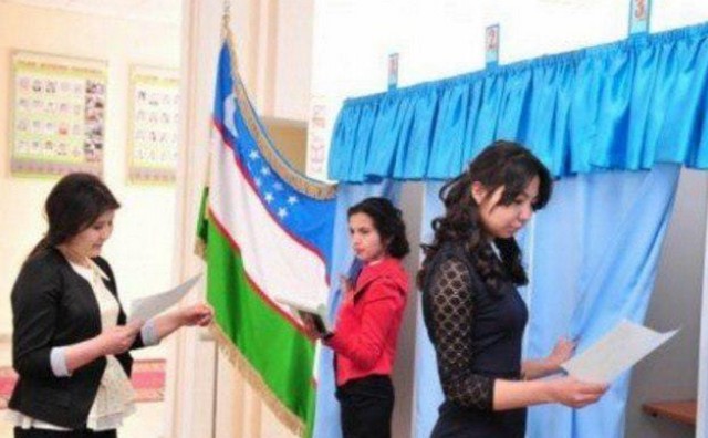 Молодежь Джизака приняла активное участие в выборах