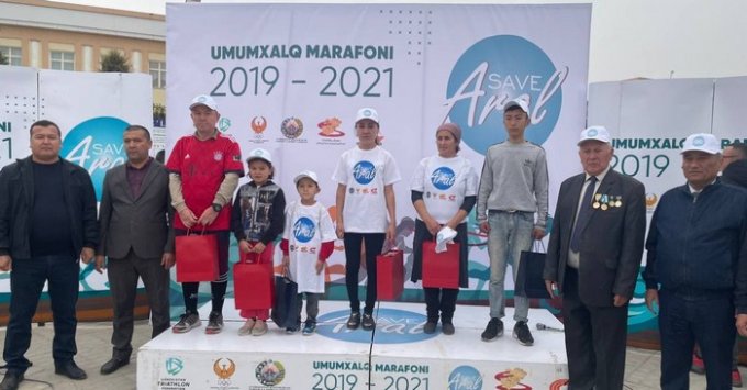 Зоминда “Save Aral-2021” халқаро марафони ўтказилди