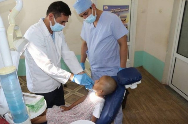 Самаркандская клиника провела медосмотры в Джизакской области